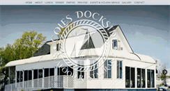 Desktop Screenshot of colesdockside.com